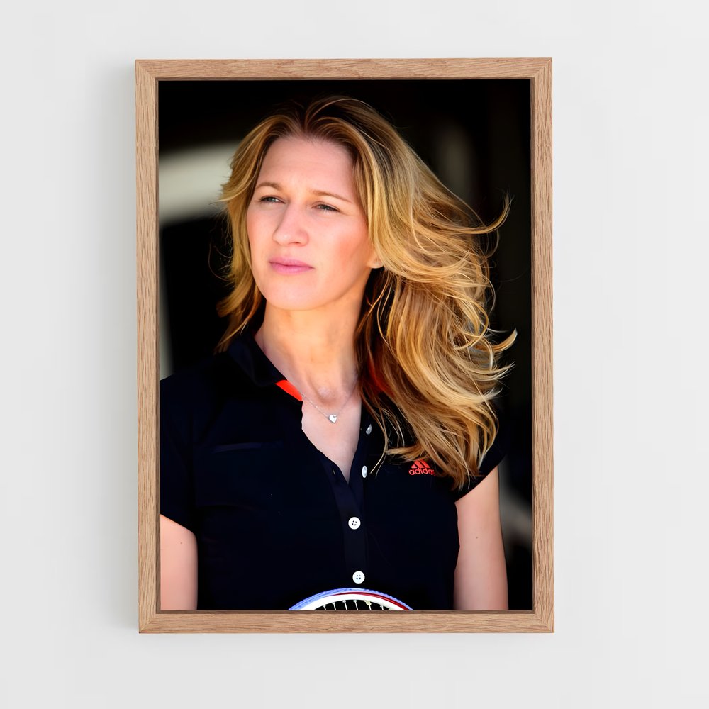 Poster Steffi de graf – affiche Tennis (vue 4)